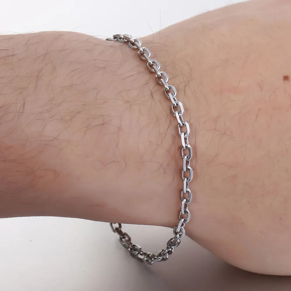 Silver bracelet for men