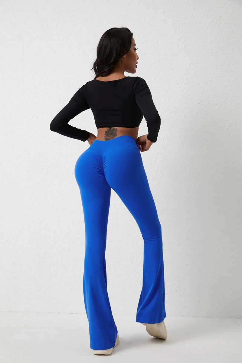 Women's flared yoga pants