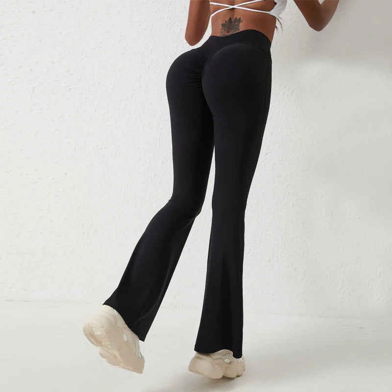 Women's flared yoga pants