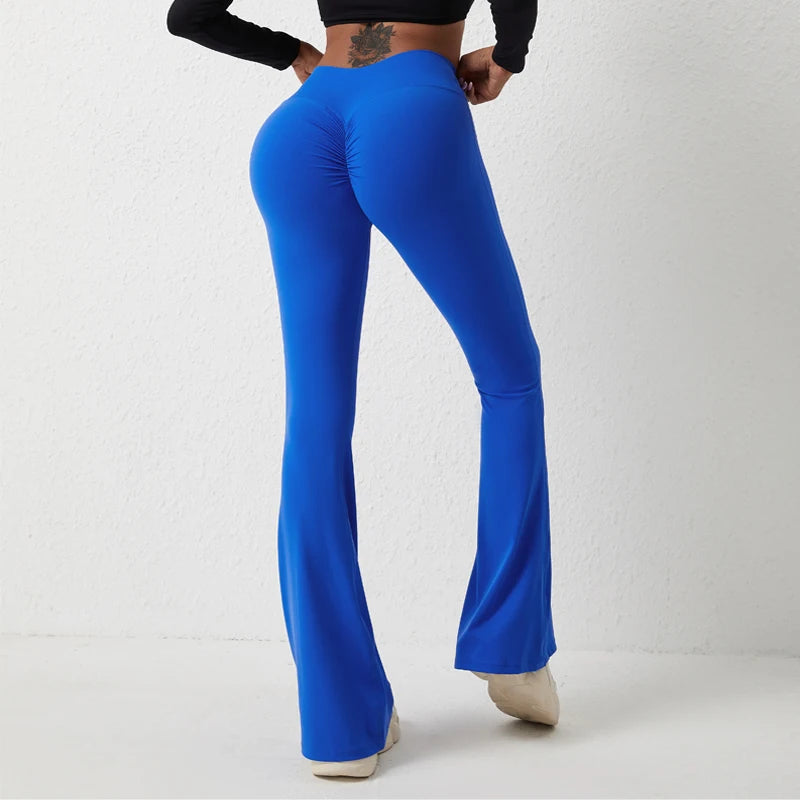 Women's flared yoga pants